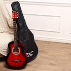 Набор гитариста Music Life ML-50A RD: гитара, чехол, струны, ремень, каподастр, медиаторы - Фото 11