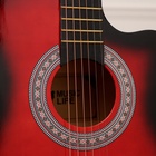Набор гитариста Music Life ML-50A RD: гитара, чехол, струны, ремень, каподастр, медиаторы - Фото 4