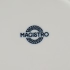 Набор тарелок фарфоровых пирожковых Magistro Mediterana, 2 предмета: 16×15 см, цвет бежевый - Фото 8