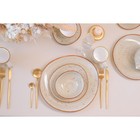 Набор тарелок фарфоровых пирожковых Magistro Mediterana, 2 предмета: 16×15 см, цвет бежевый - Фото 9