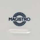 Набор тарелок десертных Magistro Mediterana, 2 предмета: 21×20 см, фарфор, бежевый - Фото 8