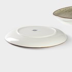 Набор тарелок фарфоровых обеденных Magistro Mediterana, 2 предмета: 26×24,5 см, цвет бежевый - Фото 6