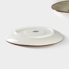 Набор блюдец фарфоровых Magistro Mediterana, 2 предмета: 16×15 см, цвет бежевый - Фото 6