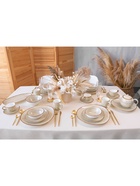 Кружки Magistro Mediterana, набор 2 шт.: 320 мл, фарфор, бежевые - Фото 7