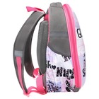 Рюкзак школьный, каркасный, 37×28×19 см, Nice - Фото 8