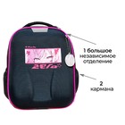 Рюкзак школьный, каркасный, 37×28×19 см «Глаза аниме» - Фото 3