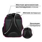 Рюкзак школьный, каркасный, 37×28×19 см «Глаза аниме» - Фото 5