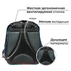 Рюкзак школьный, каркасный, 37×28×19 см «Аниме боец» - Фото 5