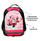 Рюкзак школьный, 37 х 27 х 16 см, эргономичная спинка, Calligrata Б "Сакура" - фото 23882565