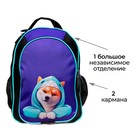 Рюкзак школьный, эргономичная спинка, 37×27×16 см «Сиба» - Фото 3