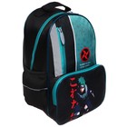 Рюкзак школьный, эргономичная спинка, 37×26×13 см «Аниме боец» - Фото 6