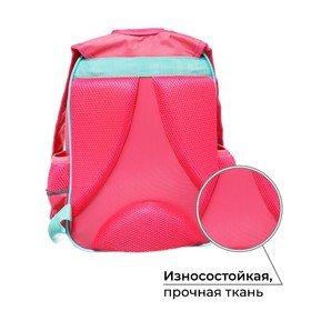 Рюкзак школьный, эргономичная спинка, 37×26×13 см «Котик панда»