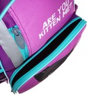 Рюкзак школьный, эргономичная спинка, 37×26×13 см «Котик чёрный» - Фото 14