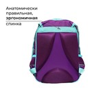 Рюкзак школьный, эргономичная спинка, 37×26×13 см «Котик чёрный» - Фото 4