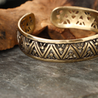 Браслет средний "Изобилие", латунь - фото 23836763