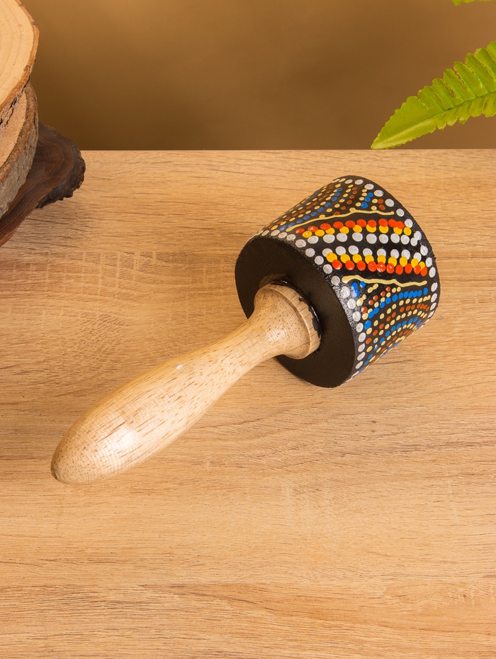 Сувенирный музыкальный инструмент Маракас «Энергия», 7.5×7.5×18 см - Фото 1