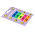 Закладки с клеевым краем, пластиковые, 12×45 мм, deVENTE Avocado, 5 цветов х 20 листов, в блистере - Фото 2