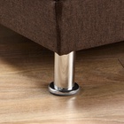 Диван раскладной «Клик Мебель. Некст ЭКО» 1920×720×860 мм, рогожка coffee - Фото 7