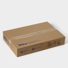 Банкетка для обуви с двумя полками, 44×33×50 см, чёрная - Фото 5