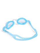 Очки для плавания детские «На волне: Акула», беруши, цвет голубой - Фото 8