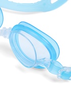 Очки для плавания детские «На волне: Акула», беруши, цвет голубой - Фото 6