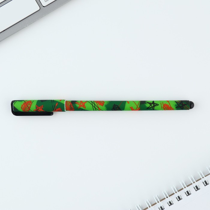 Ручка пластик «Танки», синяя паста, 0,7 мм