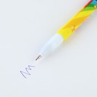 Ручка шариковая на выпускной пластиковая софт-тач «Вперёд к знаниям» паста синяя, 0.7 мм - Фото 2
