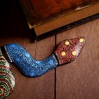 Сувенир "Змея узорная" дерево МИКС 31х9,5х1 см 847942 - фото 17015696