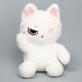 Мягкая игрушка «Кот», 20 см, цвет белый