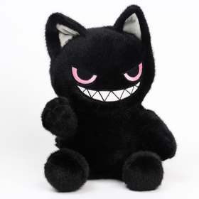 Мягкая игрушка «Кот», 20 см, цвет чёрный
