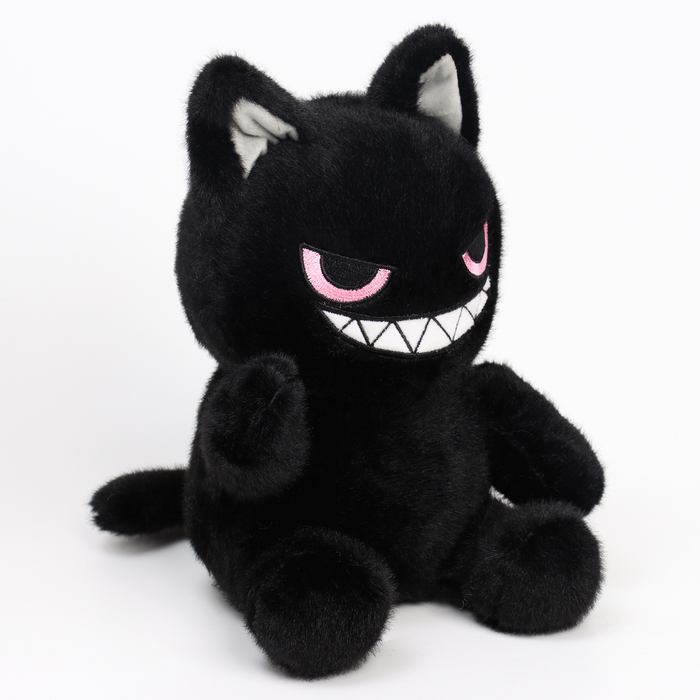 Мягкая игрушка «Кот», 20 см, цвет чёрный