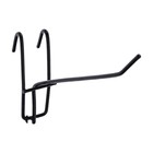 Крючок на сетку одинарный, d=3 мм, L=15 см, цвет чёрный - Фото 4