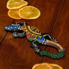 Панно декоративное "Ящерица геккон"15х6х1 см МИКС - Фото 2