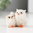 Фигурка полистоун «Сова и малыш-совёнок», 2.7×4.3×3.8 см, МИКС - Фото 2