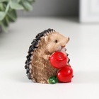 Фигурка полистоун «Ёжик с яблоком», 3.8×4.7×4.4 см, МИКС - Фото 4