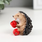 Фигурка полистоун «Ёжик с яблоком», 3.8×4.7×4.4 см, МИКС - Фото 5