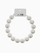 Бусы с жемчугом «Жаклин» бусины №30, цвет молочный в серебре, 45 см - Фото 10