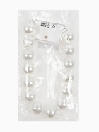 Бусы с жемчугом «Жаклин» бусины №30, цвет молочный в серебре, 45 см - Фото 11