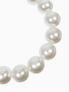 Бусы с жемчугом «Жаклин» бусины №30, цвет молочный в серебре, 45 см - Фото 4