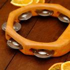 Сувенирный музыкальный инструмент "Тамбурин" 17х16х3 см - Фото 2