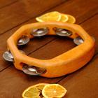 Сувенирный музыкальный инструмент "Тамбурин" 17х16х3 см - Фото 4