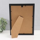 Фоторамка пластик "Gala" 21х30 см, чёрный (пластиковый экран) - фото 23819555