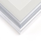 Фоторамка пластик "Gala" 15х20 см, серебро (пластиковый экран) - фото 23819580