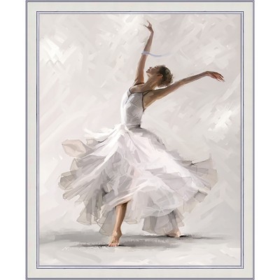 Репродукция картины «Танец солнца», 40х50 см, рама 45-A355