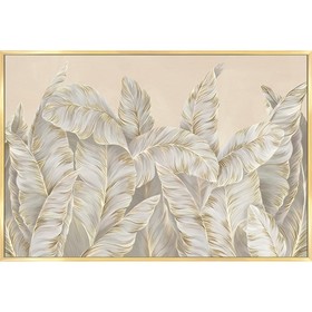Репродукция картины «Белое золото», 57х86 см, рама 20-005