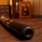 Сувенирный музыкальный инструмент "Диджериду с ящерицей" 120х6х6 см МИКС - Фото 3