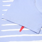 Футболка женская Let's go, голубая, размер 54 - фото 65418985