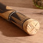 Сувенирный музыкальный инструмент посох дождя "Цветы на поляне" 40х5,5х5,5 см - Фото 7