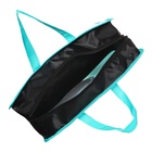 Папка с ручками А4, 335 х 260 х 100 мм, пластиковая, ручки-текстиль, deVENTE Black Cat, зелёная - фото 23890609