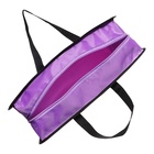 Папка с ручками А4, 335 х 260 х 100 мм, пластиковая, ручки-текстиль, deVENTE Stay Cool, сиреневая - фото 23890613